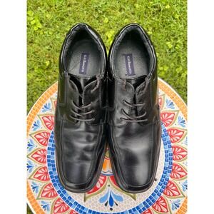 G.H. Bass Mitchell Oxford Mens 10.5 M/W Black Leather Dress Shoes